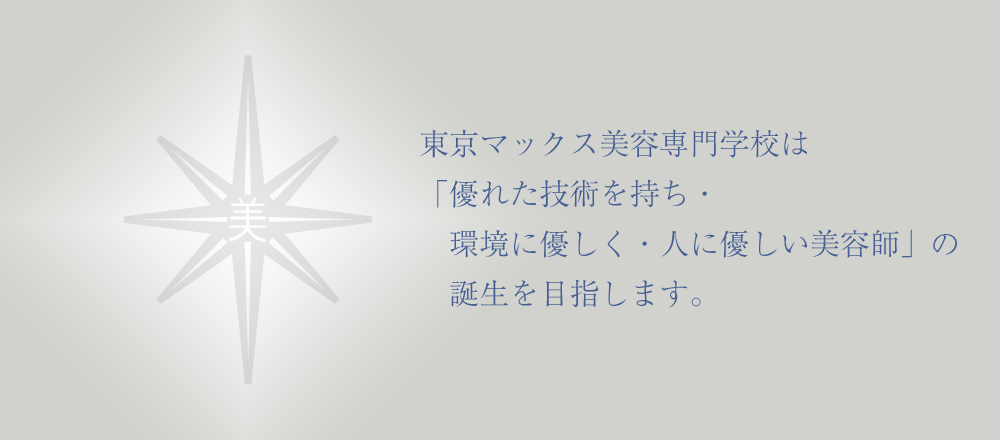 学校紹介 東京マックス美容専門学校 学校法人 東京マックス学園 厚生労働大臣指定 日本ネイリスト協会認定校 Icam国際エステティック認定校