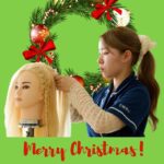Christmasヘアアレンジ体験のイメージ画像です。