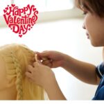 Valentineヘアアレンジ体験のイメージ画像です。